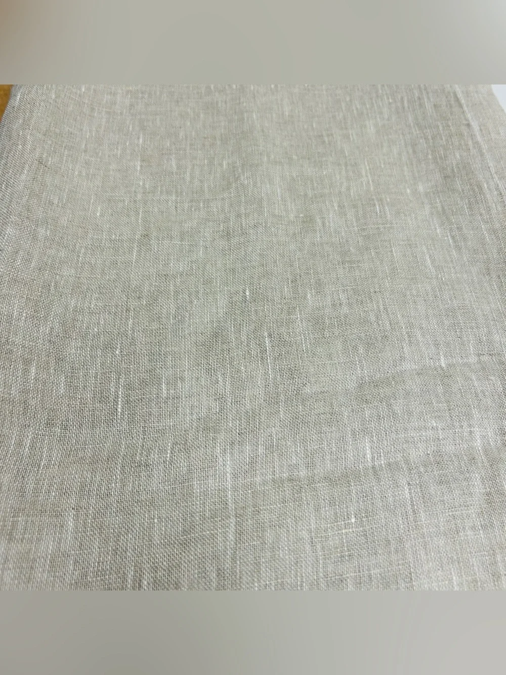 QUINCE Set Of 2 48x96 European Linen Sheer Curtains Flax 9264